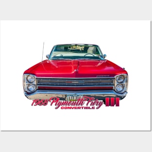 1968 Plymouth Fury III Convertible Posters and Art